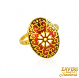 22 Kt Gold Ring for Ladies