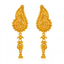 22KT Gold Traditional Earrings