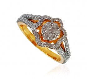 18Kt Gold Diamond Ladies Ring ( Diamond Rings (Ladies) )