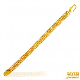 22 kt Yellow Gold Mens Bracelet