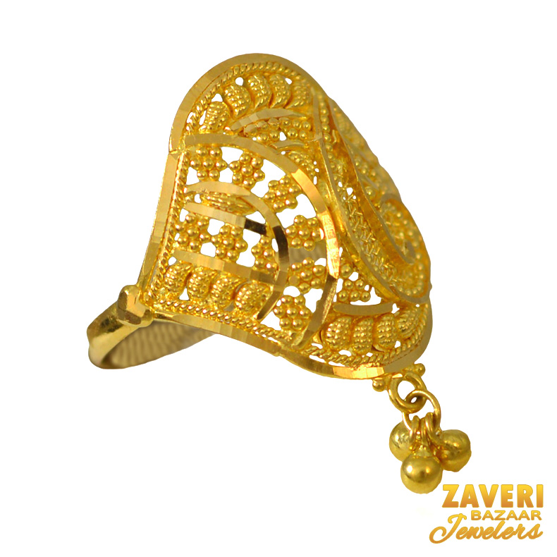  [ 22K Gold Rings > 22Kt Gold Fancy Ring  ]