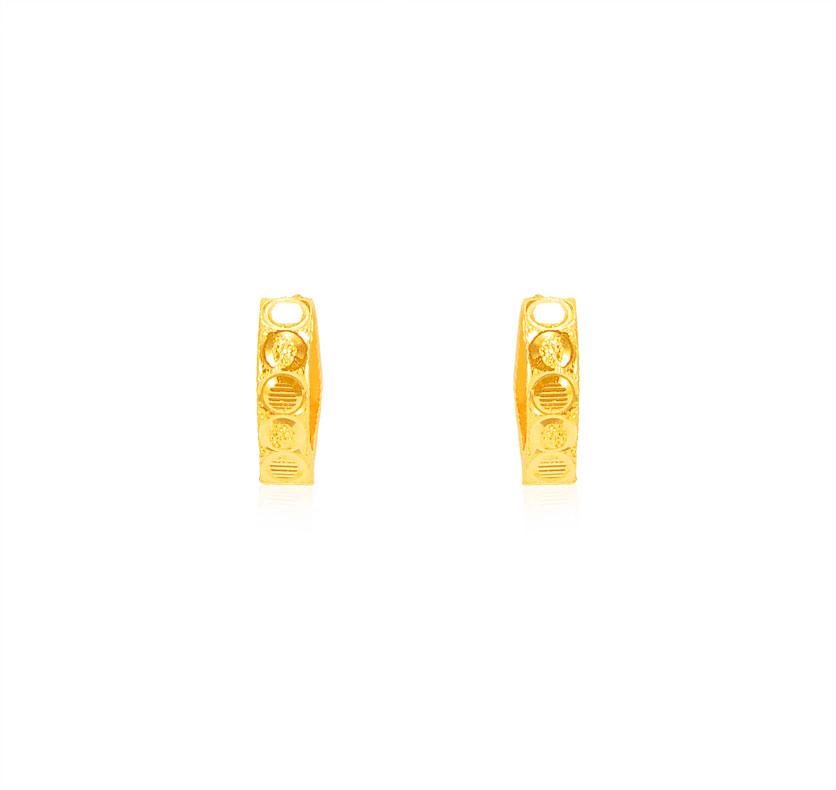 [ Gold Clipon Earrings > 22KT Gold Clipon Earrings  ]