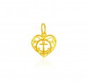 22K Gold Anchor Pendant - Click here to buy online - 245 only..