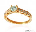 18 K Gold Certified Diamond Ring - Click here to buy online - 4,422 only..