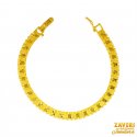 22 Kt Gold Mens Bracelet - Click here to buy online - 1,709 only..