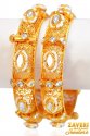 Click here to View - 22k Gold Antique Kadas (2 Pc) 