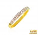 22kt Gold  CZ Band - Click here to buy online - 295 only..