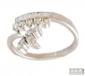 18K Floral White Gold Ring - Click here to buy online - 1,888 only..
