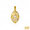 22 Karat Gold Fancy Pendant - Click here to buy online - 270 only..