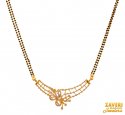 Gold Diamond  Mangalsutra - Click here to buy online - 5,471 only..