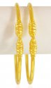Click here to View - 22KT Gold pipe Kada (set of 1) 