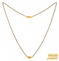 22KT Gold Beads Mangalsutra Chain - Click here to buy online - 797 only..