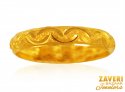 22k Gold Band with Pattern - Click here to buy online - 125 only..