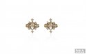 Click here to View - Fancy White Gold Earring 18K 