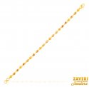 22Kt Fancy Gold Bracelet - Click here to buy online - 526 only..
