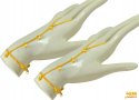 Ghungroo Drops Chain Panja (2 pcs) - Click here to buy online - 1,456 only..