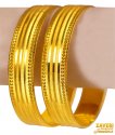 Click here to View - 22Kt Gold Fancy Kadas (2 Pc) 