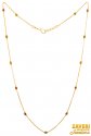 Click here to View - 22Kt Gold Meenakari Long Chain 