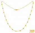 Click here to View - 22k Gold Meenakari Beads Chain 