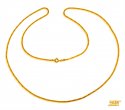 Box Chain 22 Kt Gold (22 In) - Click here to buy online - 474 only..