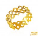 22Kt Two Tone Gold Ring - Click here to buy online - 299 only..