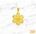 Click here to View - 22Kt Gold Two Tone Pendant 