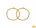 22K Plain Gold Baby Anklets - Click here to buy online - 590 only..