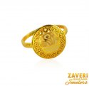 Click here to View - 22Kt Gold Fancy Meenakari Ring 