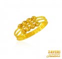 22kt Gold Plain Band - Click here to buy online - 375 only..