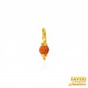 22kt Gold Rudraksh pendant - Click here to buy online - 170 only..