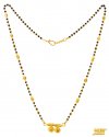 Indian Gold Mangalsutra 22 Kt - Click here to buy online - 908 only..