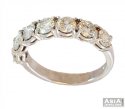 Click here to View - 18K White Gold Seven Stone Band 