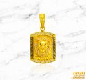 22Kt Gold Fancy Pendant - Click here to buy online - 964 only..