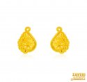 22 kt Fancy Gold Filigree Tops  - Click here to buy online - 380 only..