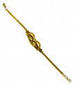 22K Gold Meenakari Peacock Bracelet - Click here to buy online - 845 only..