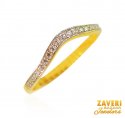 22K Gold CZ Band - Click here to buy online - 230 only..