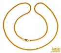 Click here to View - 22 Karat Yellow Gold Flat Chain 