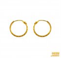 Click here to View - 22 kt  Gold Hoop Earrings  