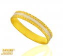 Click here to View - 22 Kt Gold Band (Rhodium Plated) 