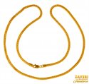 Click here to View - 22K Yellow Gold FoxTail Chain 22in 