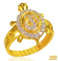 22 Kt Gold Tortoise Ring - Click here to buy online - 600 only..