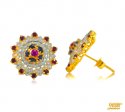 Click here to View - Gold Earrings with Gemstones 
