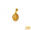 22K Gold Fancy Pendant - Click here to buy online - 325 only..