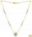22K Gold  Mangalsutra Chain - Click here to buy online - 525 only..