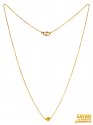 Click here to View - 22 Karat Gold Chain for Girls 