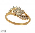 Genuine Diamond Ring (18k gold) - Click here to buy online - 1,624 only..