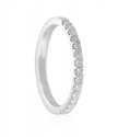 White Gold Diamond Band 18K - Click here to buy online - 790 only..