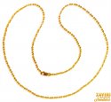 Click here to View - 22K Gold Beads Chain 