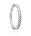 18k White Gold Diamond Band - Click here to buy online - 746 only..