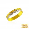 Click here to View - Fancy Two Tone 22K Band 